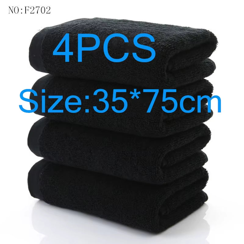 Towels Premium Black Hand Towels-100%Cotton,Ultra Soft and Highly Absorbent,600Gsm Hand Towels,Hotel& Spa Quality Hand Towels