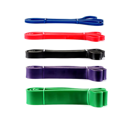 208Cm Resistance Bands Sets Elastic Band for Fitness Set Powerlifting Loop Exercise Bands Gym Fitness Equipment Natural Rubber