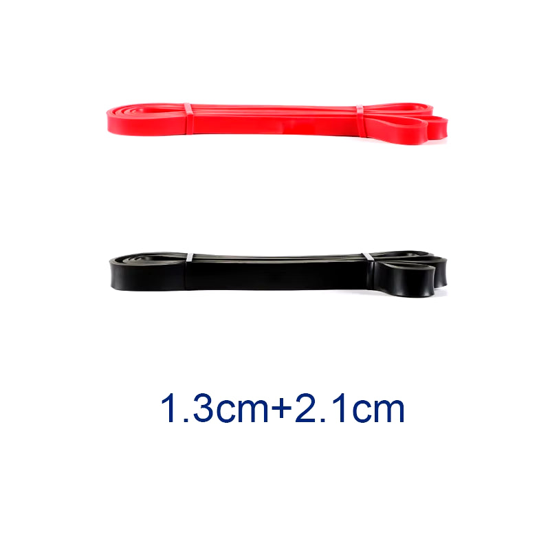 208Cm Resistance Bands Sets Elastic Band for Fitness Set Powerlifting Loop Exercise Bands Gym Fitness Equipment Natural Rubber