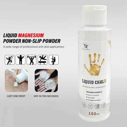 50/100/200Ml Weightlifting Liquid Chalk Workout Chalk Anti-Slip Powder Liquid Gym Chalk Sweat-Resistant Lifting Chalk Powder