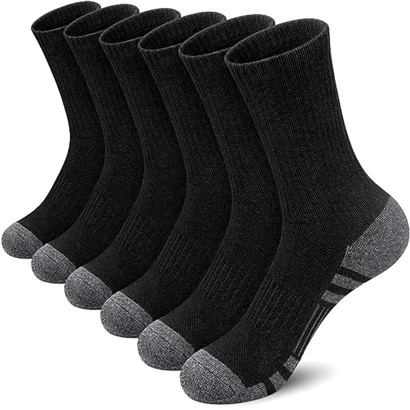 6/12 Pairs Men'S Outdoor Gym Socks High Quality Comfortable Soft Ground-Gripping Football Large Size New Style