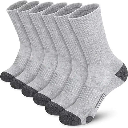 6/12 Pairs Men'S Outdoor Gym Socks High Quality Comfortable Soft Ground-Gripping Football Large Size New Style