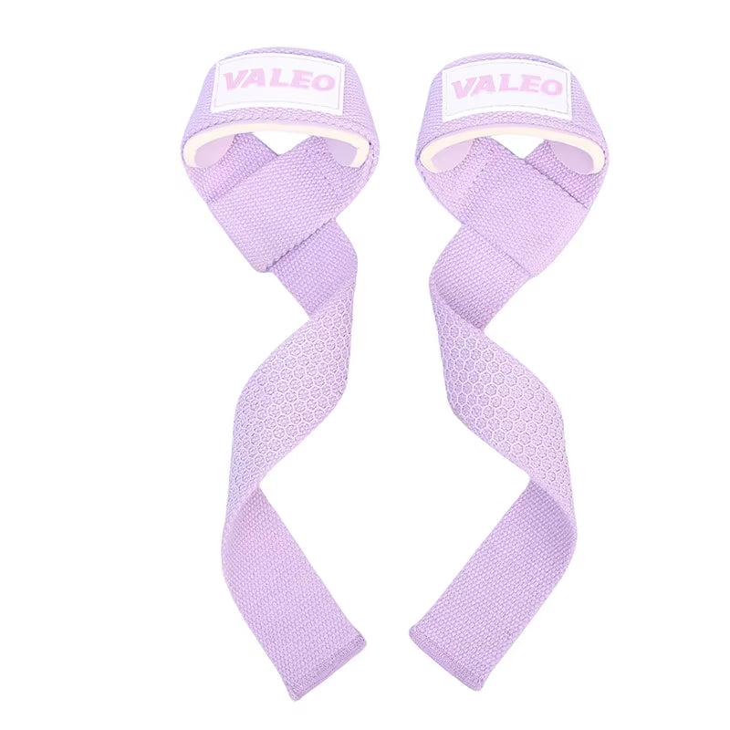 2 Pc Lifting Wrist Straps for Weightlifting Silicone Anti-Slip Weight Lifting Straps for Men & Women Gym Fitness Deadlift Straps