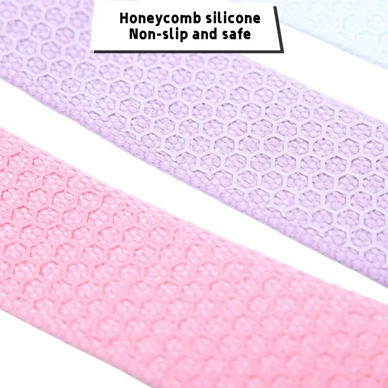 2 Pc Lifting Wrist Straps for Weightlifting Silicone Anti-Slip Weight Lifting Straps for Men & Women Gym Fitness Deadlift Straps