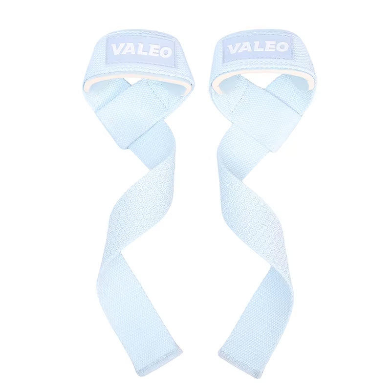 2 Pc Lifting Wrist Straps for Weightlifting Silicone Anti-Slip Weight Lifting Straps for Men & Women Gym Fitness Deadlift Straps