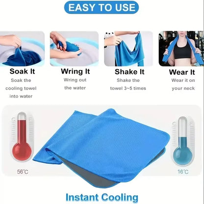 Cold Towel Outdoor Sports Towel Sweat Towel Fitness Cooling Towel