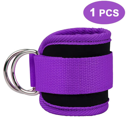 Cable Ankle Straps for Cable Machines Leg Exercises Double D-Ring Ankle Cuffs for Gym Workouts Glutes Legs Strength