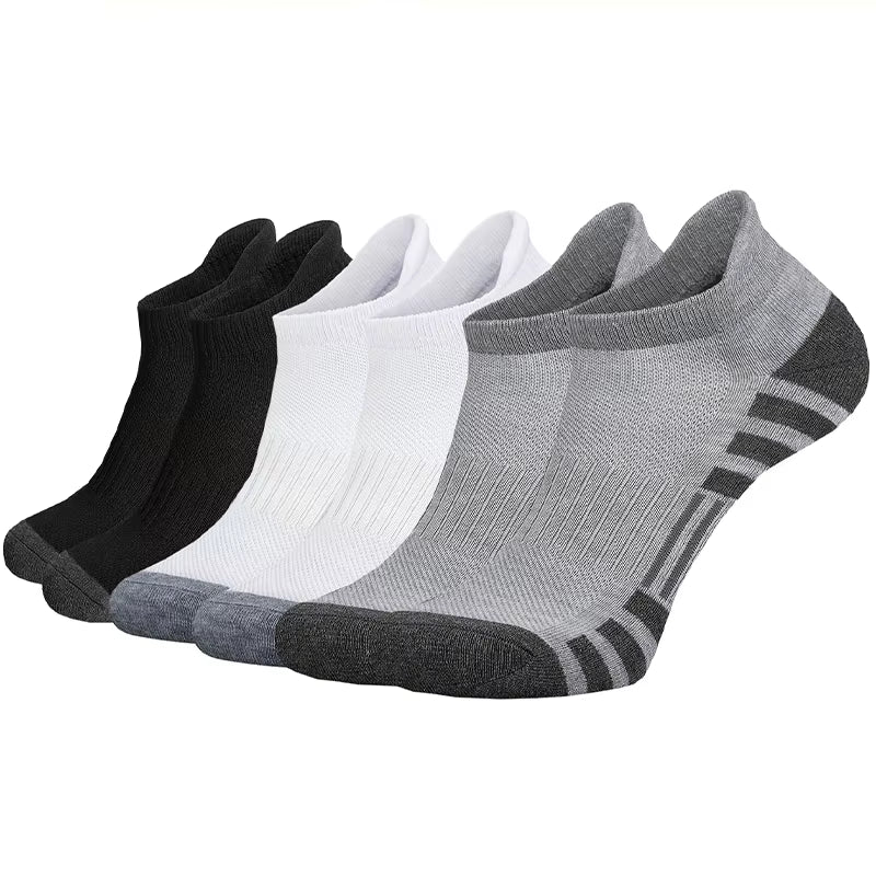 6/12 Pairs Men'S Outdoor Gym Socks High Quality Comfortable Soft Ground-Gripping Football Large Size New Style