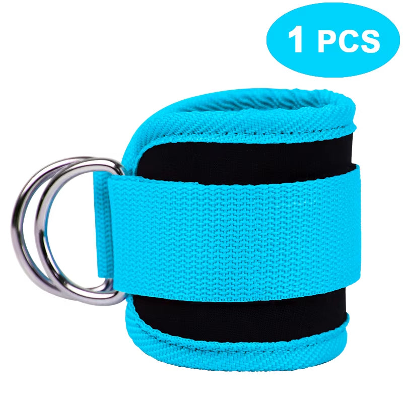 Cable Ankle Straps for Cable Machines Leg Exercises Double D-Ring Ankle Cuffs for Gym Workouts Glutes Legs Strength