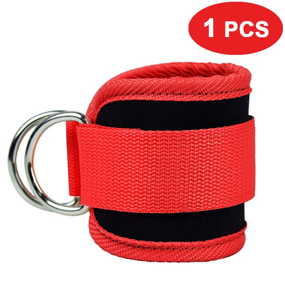 Cable Ankle Straps for Cable Machines Leg Exercises Double D-Ring Ankle Cuffs for Gym Workouts Glutes Legs Strength