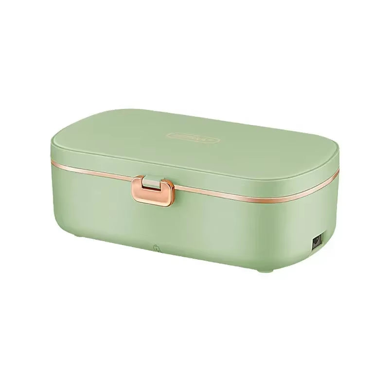 Electric Lunch Box Heater Mini Lunch Hot Rice Box Portable Waterless Food Heating Lunch Box Office Dormitory Lunch Box Heating