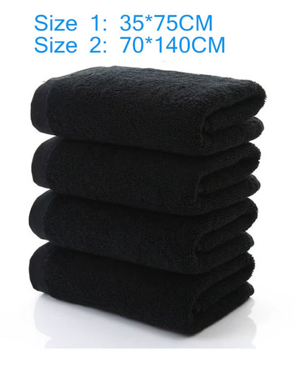 Towels Premium Black Hand Towels-100%Cotton,Ultra Soft and Highly Absorbent,600Gsm Hand Towels,Hotel& Spa Quality Hand Towels
