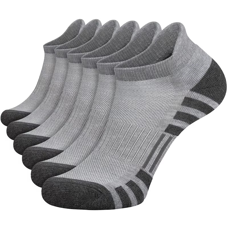 6/12 Pairs Men'S Outdoor Gym Socks High Quality Comfortable Soft Ground-Gripping Football Large Size New Style