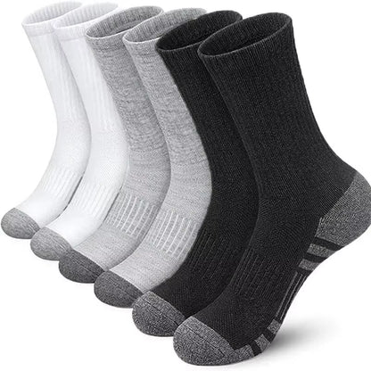 6/12 Pairs Men'S Outdoor Gym Socks High Quality Comfortable Soft Ground-Gripping Football Large Size New Style
