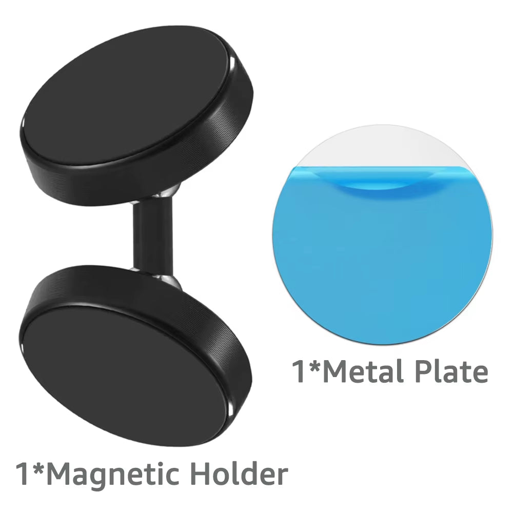 Dual Magnetic Phone Holder for Gym Kitchen Double Sided Strong Magnet Phone Holder Brackets for Iphone 12 13 14 Xiaomi Samsung