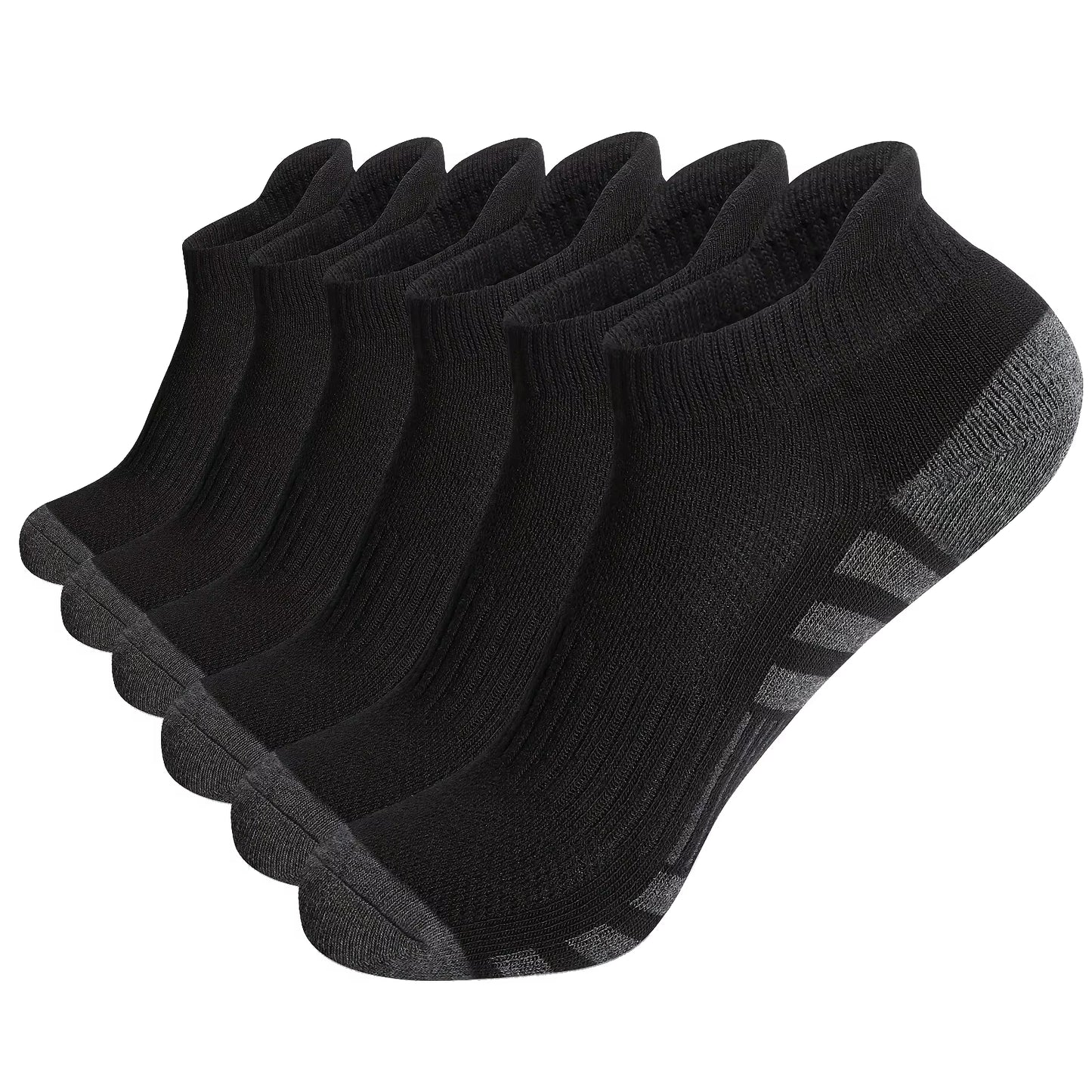 6/12 Pairs Men'S Outdoor Gym Socks High Quality Comfortable Soft Ground-Gripping Football Large Size New Style