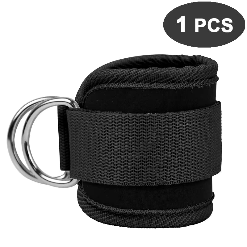 Cable Ankle Straps for Cable Machines Leg Exercises Double D-Ring Ankle Cuffs for Gym Workouts Glutes Legs Strength