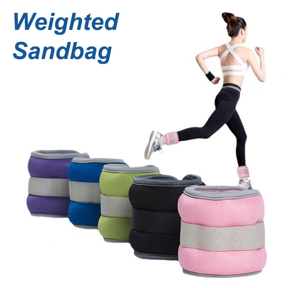 Ankle Weights for Sports Iron-Filled Ankle Weights Sports Cuffs Foot/Wrist Weights for Leg Arm Ankle for Dance for Running