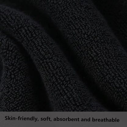 Towels Premium Black Hand Towels-100%Cotton,Ultra Soft and Highly Absorbent,600Gsm Hand Towels,Hotel& Spa Quality Hand Towels